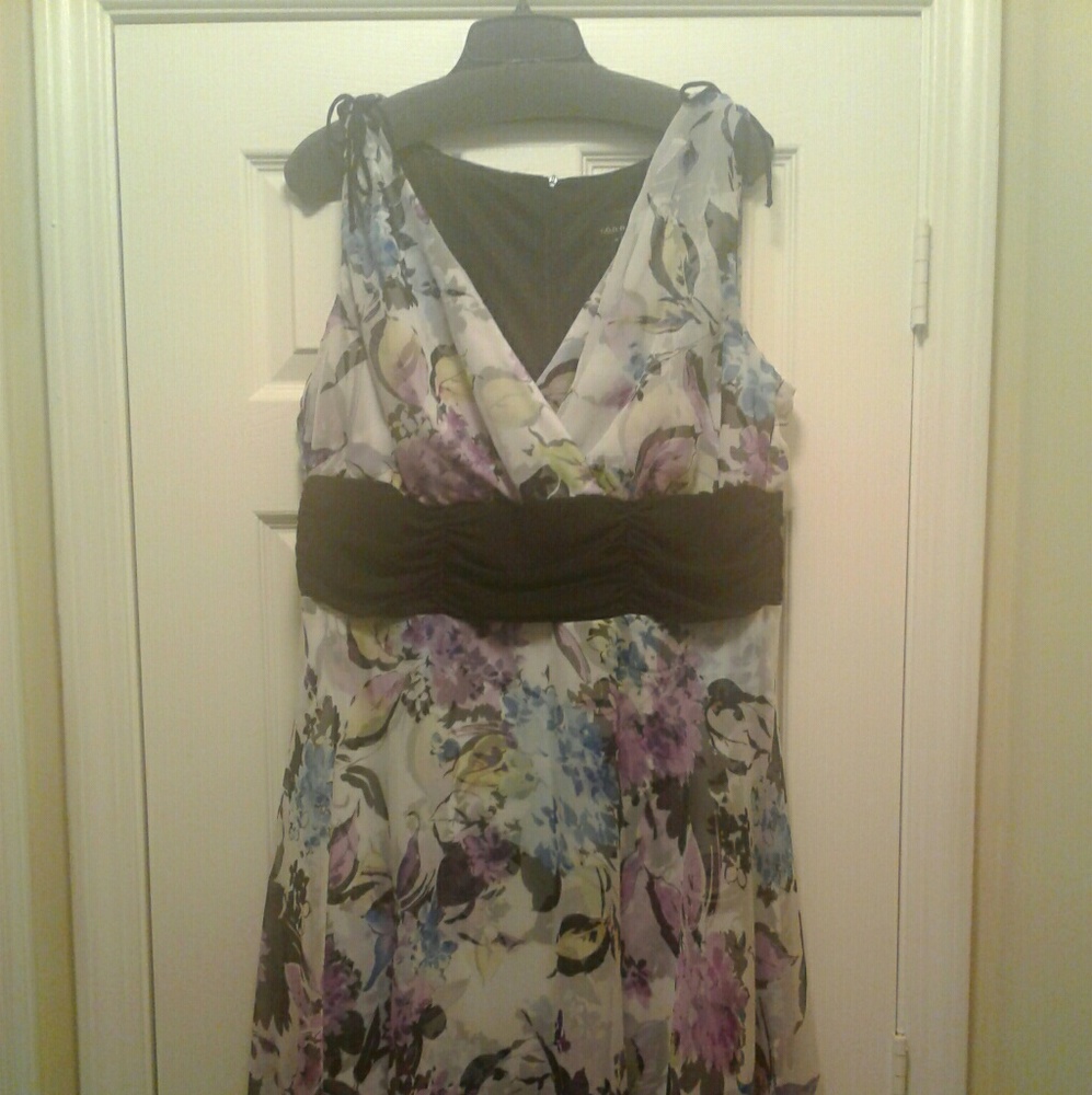 Woman's floral dress